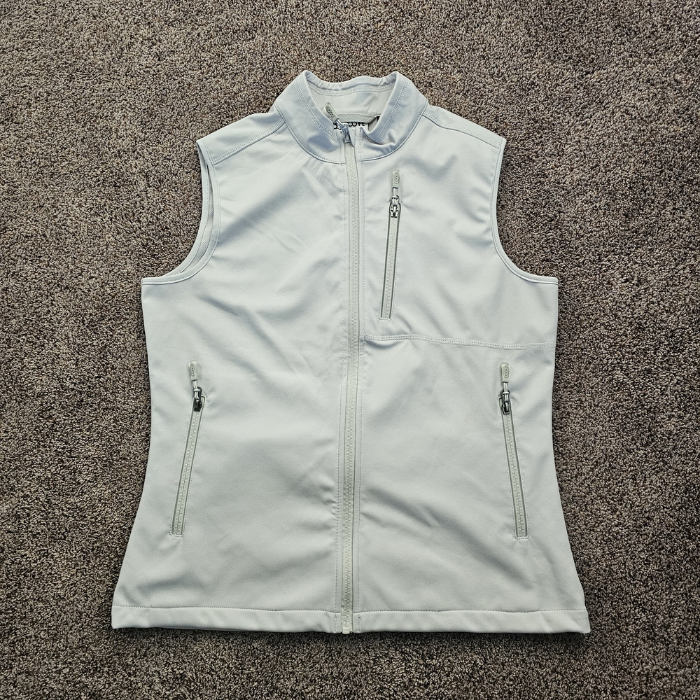 33,000 Ft Women's Gray Softshell Vest Size Medium